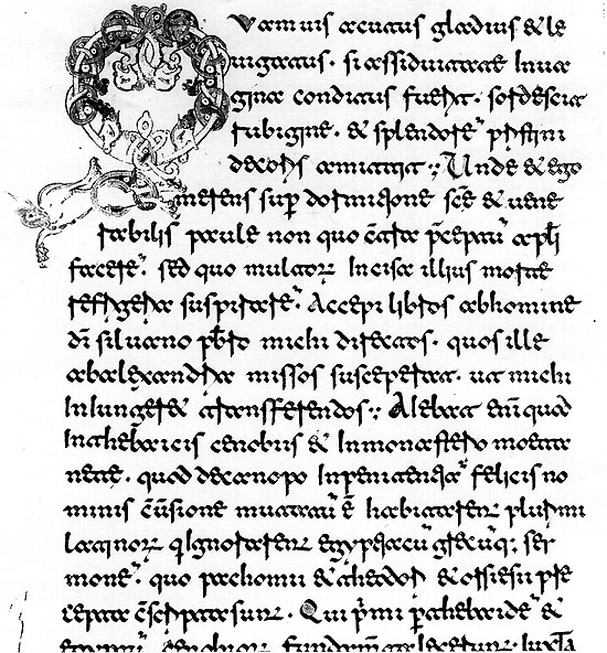 Antico manoscritto della Regula Pachomii