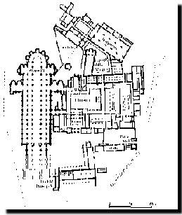 L'abbazia di Cluny nel 1157