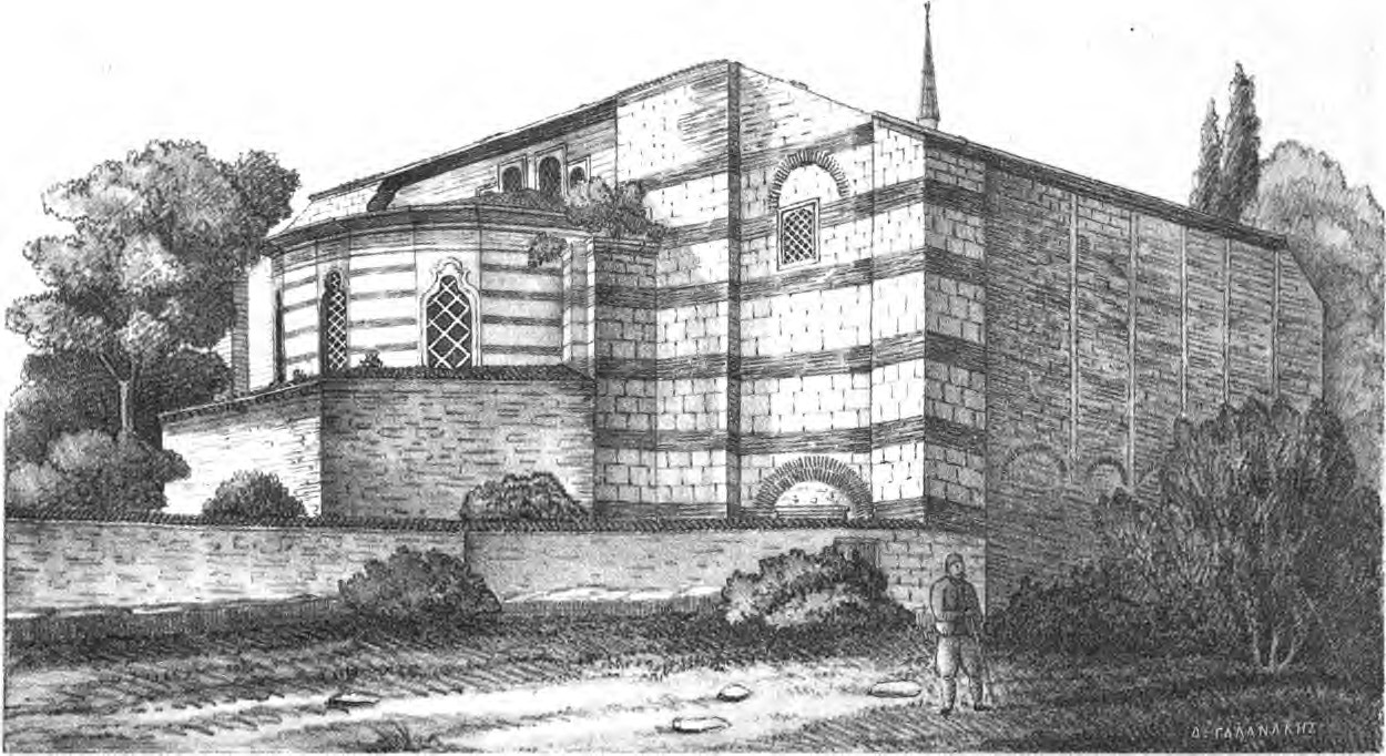Monastero di Studion nel 1877